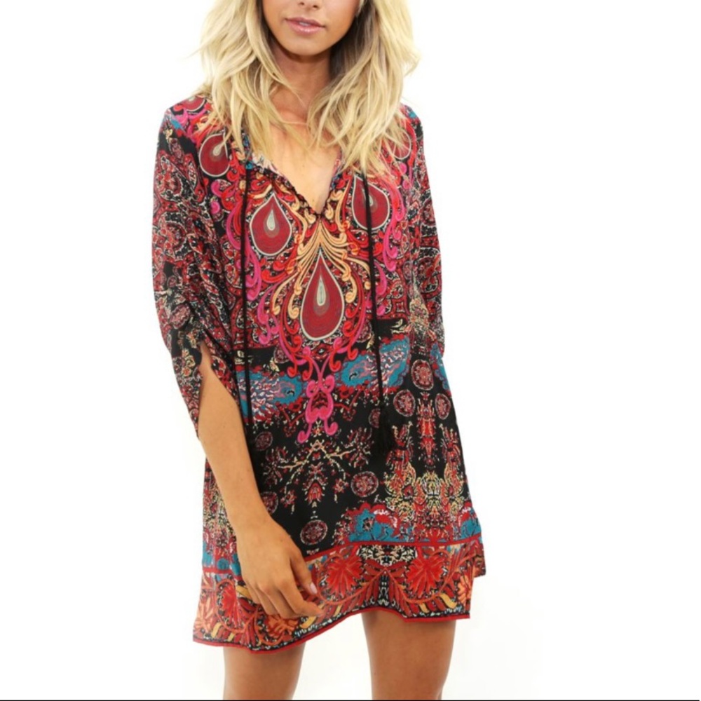 NWOT Tolani Boho Dress